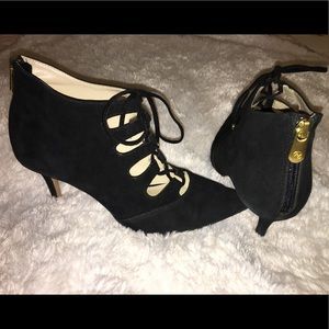 Adrienne Vittadini Lace Up High Heel Shoes